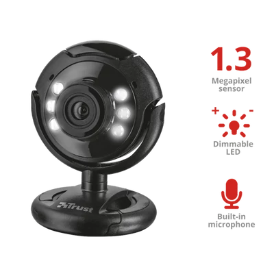 TRUST Webkamera 16428 (SpotLight Pro Webcam with LED lights)