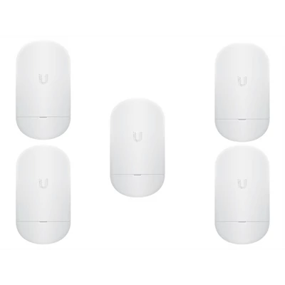 UBiQUiTi Wireless NanoStation 5GHz, 1x1000Mbps, POE tépegység nélkül - LOCO5AC-5 (5db/csomag)