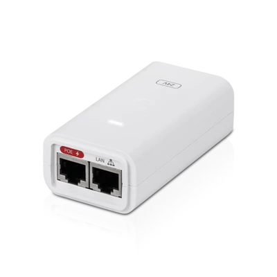 UBiQUiTi POE Adapter 2x1000mbps, 24VDC @ 0.5A - POE-24-12W