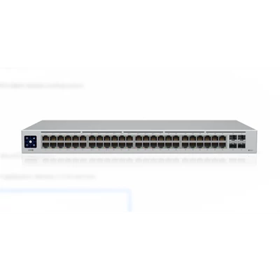 UBiQUiTi Switch 48x1000Mbps (32xPOE+) + 4x1000Mbps SFP, Menedzselhető, Rackes - USW-48-POE