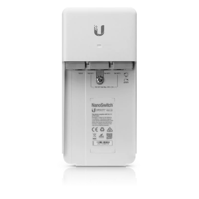 UBiQUiTi Switch 4x1000Mbps (POE IN-OUT), kültéri, vízálló - N-SW