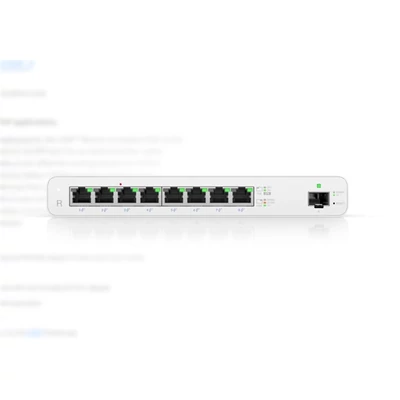 UBiQUiTi UISP Router 8x1000Mbps (POE 2 pár vagy 4 pár) + 1x1000Mbps SFP, Menedzselhető, Asztali - UISP-R