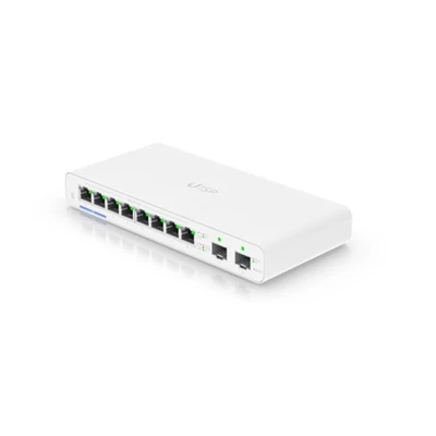 UBiQUiTi UISP Switch 8x1000Mbps (POE 2 pár vagy 4 pár), Menedzselhető, Asztali - UISP-S