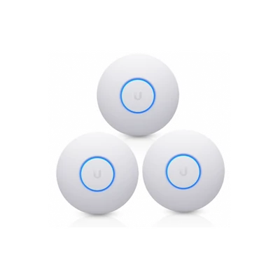 UBiQUiTi Wireless Access Point DualBand 1x1000Mbps,4x4 MU-MIMO, POE nélkül, Falra rögzíthető - UAP-NANOHD-3 (3db/csomag)