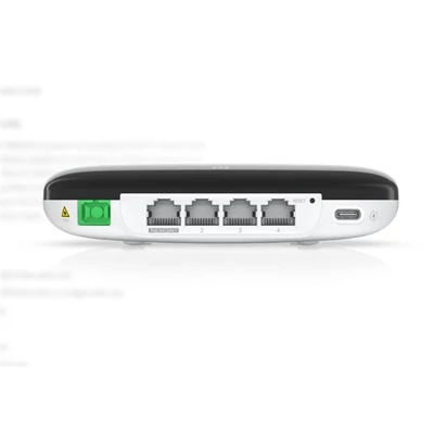 UBiQUiTi Wireless Access UFiber WiFi6 GPON CPE, 4x1000Mbps + 1xGPON, fekete - UF-WIFI6