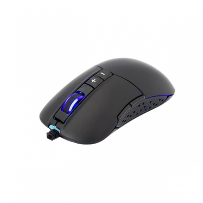 WHITE SHARK ARTHUR (GM-9005) gamer egér, 9D, fekete, 10000 dpi, RGB