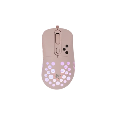 WHITE SHARK AZRAEL-P, GM-5013P gamer egér,6D, pink, 7200 dpi, RGB