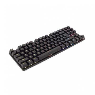 WHITE SHARK COMMANDOS mechanikus (blue switch) gamer billentyűzet (angol), fekete