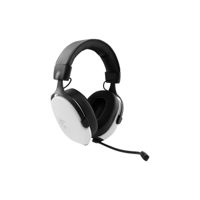 White Shark FOX-W, GH-2445W, gamer fejhallgató, mikrofonnal, fehér