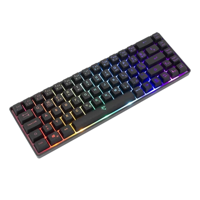 WHITE SHARK GK-2201B-US RONIN-B fekete membrán gamer billentyűzet (US)