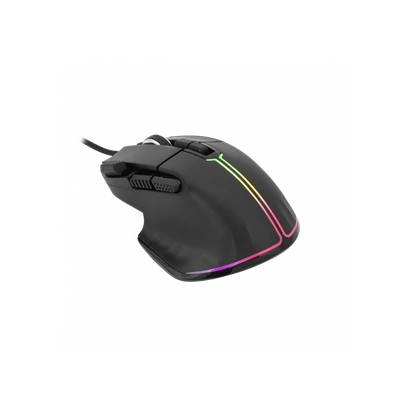 WHITE SHARK GM-9006B MARROK gamer egér, fekete, 12000 dpi