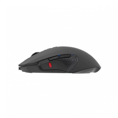 WHITE SHARK GRIFLET (GM-5011) gamer egér, 8D, fekete, 6400 dpi, RGB