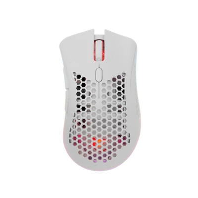 WHITE SHARK LIONEL-W, WGM-5012W vezeték nélküli gamer egér, fehér, 10000 dpi
