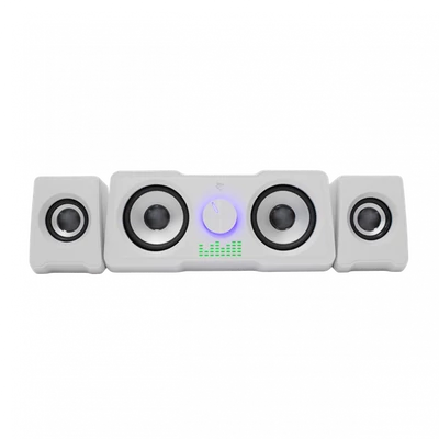 WHITE SHARK MOOD Hangszóró, 2.2, 16W, LED, fehér