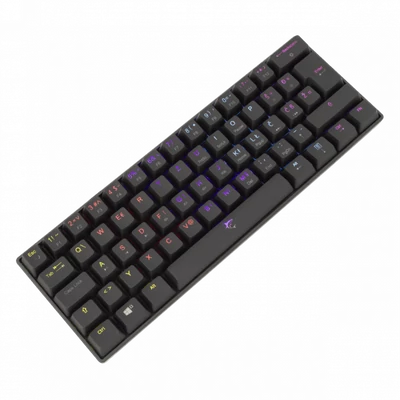WHITE SHARK SHINOBI mechanikus (blue switch) gamer billentyűzet, fekete (magyar)