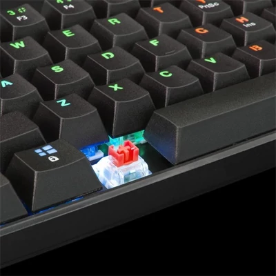 WHITE SHARK SHINOBI mechanikus (red switch) gamer billentyűzet, fekete (angol)