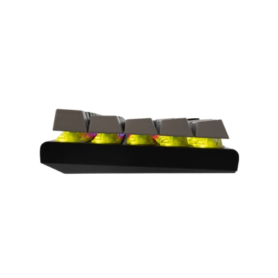 WHITE SHARK WAKIZASHI-B-G/BL-US, GK-002112-B-G/BL-US fekete/szürke mechanikus gamer billentyűzet, angol