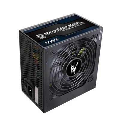 ZALMAN Tápegység 500W, 12cm, 80+, Aktív PFC