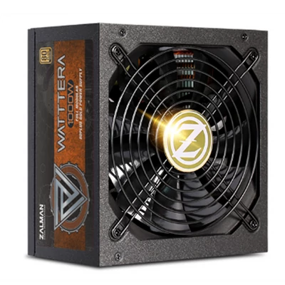 ZALMAN Tápegység Watttera 1000W, 14cm, 80+ Gold, Aktív PFC
