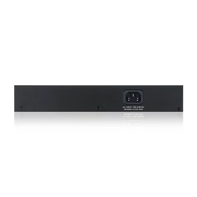 ZYXEL Switch 24x1000Mbps, Fémházas Menedzselhető (24 GbE port), GS1900-24E-EU0103F