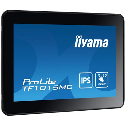 iiyama touch monitor, 10", 1280x800, 16:10, 425cd, 29ms, 800:1,VGA/HDMI/DP/LAN, Open frame, TF1015MC