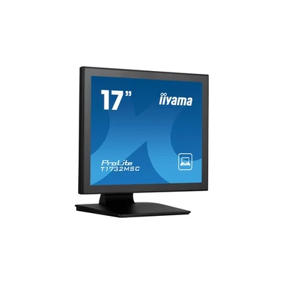 iiyama touch monitor, 17", 1280 x 1024, 5:4, 250cd, 5ms, 1000:1, VGA/HDMI/DP, T1732MSC-B1SAG