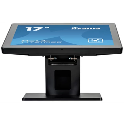 iiyama touch monitor, 17", 1920x1080, 16:9, 230cd, 5ms, 1000:1, VGA/HDMI,  T1721MSC-B2
