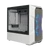 COOLER MASTER Ház Micro ATX MasterBox TD300 MESH, 2db ARGB Ventilátor, Tápegység nélkül, Edzett Üveg, fehér