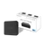 GIGABYTE PC BRIX, Intel Core i3 1220P 4.4GHz, 2xHDMI, MiniDisplayport, Thunderbolt, LAN, WIFI, BT, 2.5&quot; HDD hely, 6xUSB