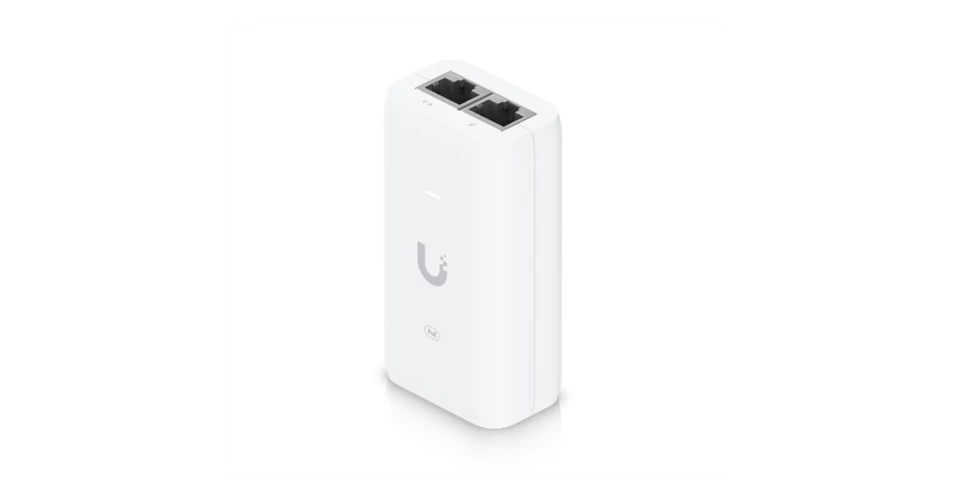 UBiQUiTi POE Adapter 2x1000Mbps, 15W - U-POE | Lansoft